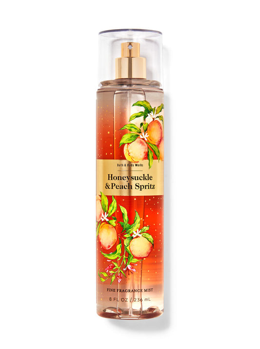BBW Honeysuckle & Peach Spritz Body Mist